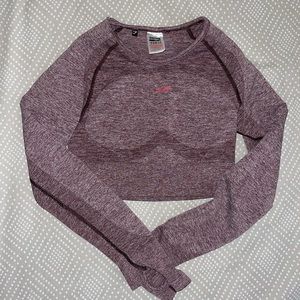 Gymshark crop long sleeve